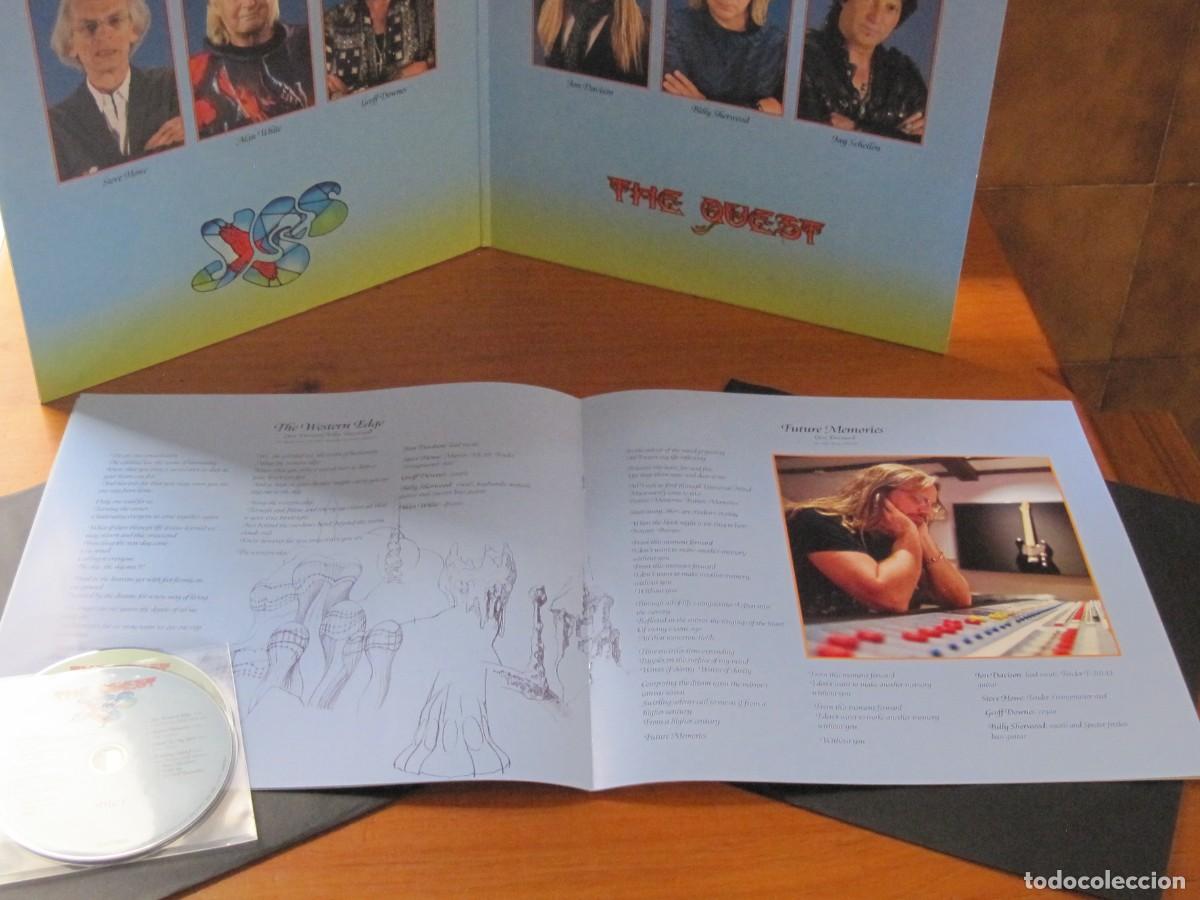 Discos de vinilo: YES - THE QUEST - 2 LPS + 2 CDS 2021 COMO NUEVO. - Foto 5