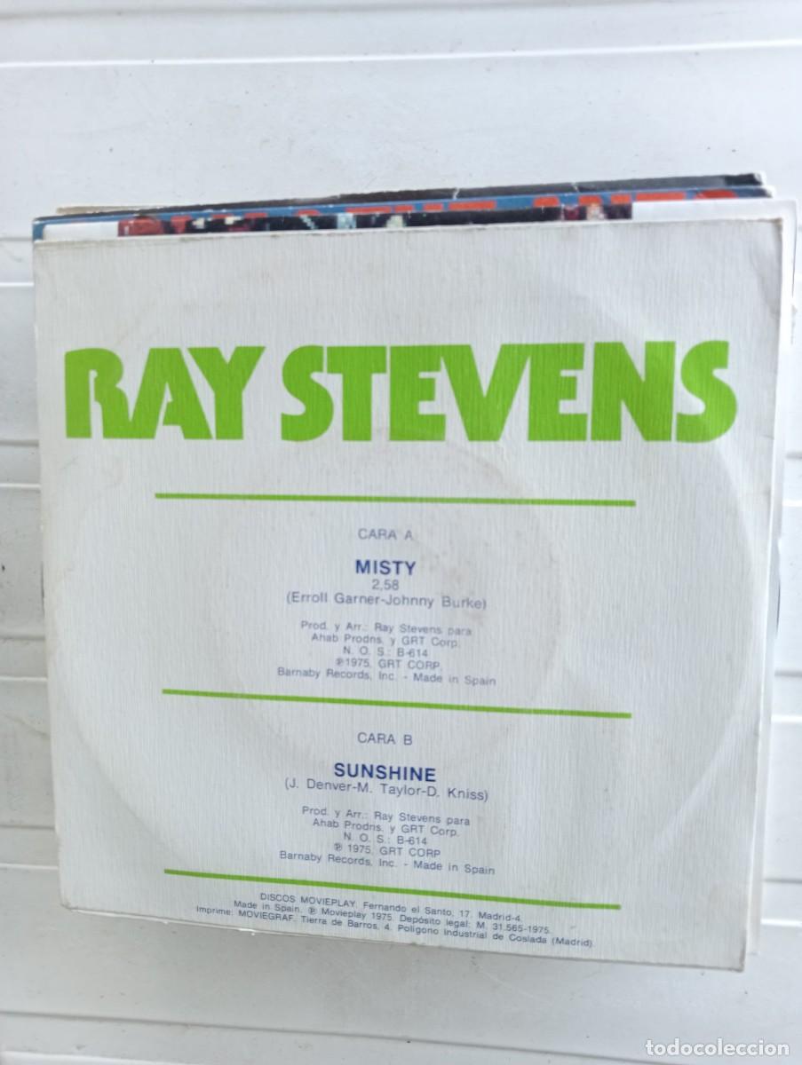 Discos de vinilo: Ray Stevens - Misty (7&rdquo;, Single) 1975 - Foto 2