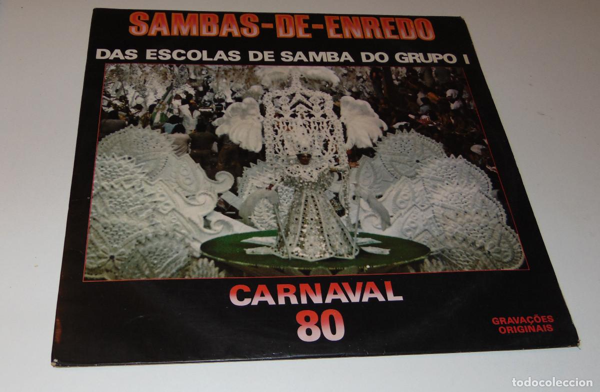 Disques de vinyle: Sambas-De-Enredo Das Escolas De Samba Do Grupo I - Carnaval 80 - LP 1979