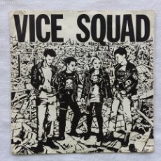 Discos de vinilo: VICE SQUAD ‎– LAST ROCKERS / LATEX LOVE / LAST ROCKERS , UK 1980 RIOT CITY RECORDS