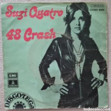 Discos de vinilo: SINGLE - SUZI QUATRO - 48 CRASH -1973