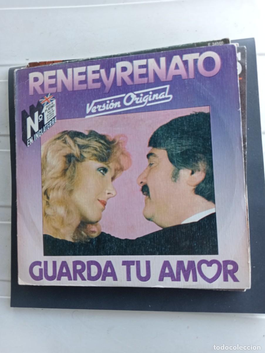 Discos de vinil: Ren&eacute;e & Renato - Guarda Tu Amor (7&rdquo;, Single, Promo) 1983