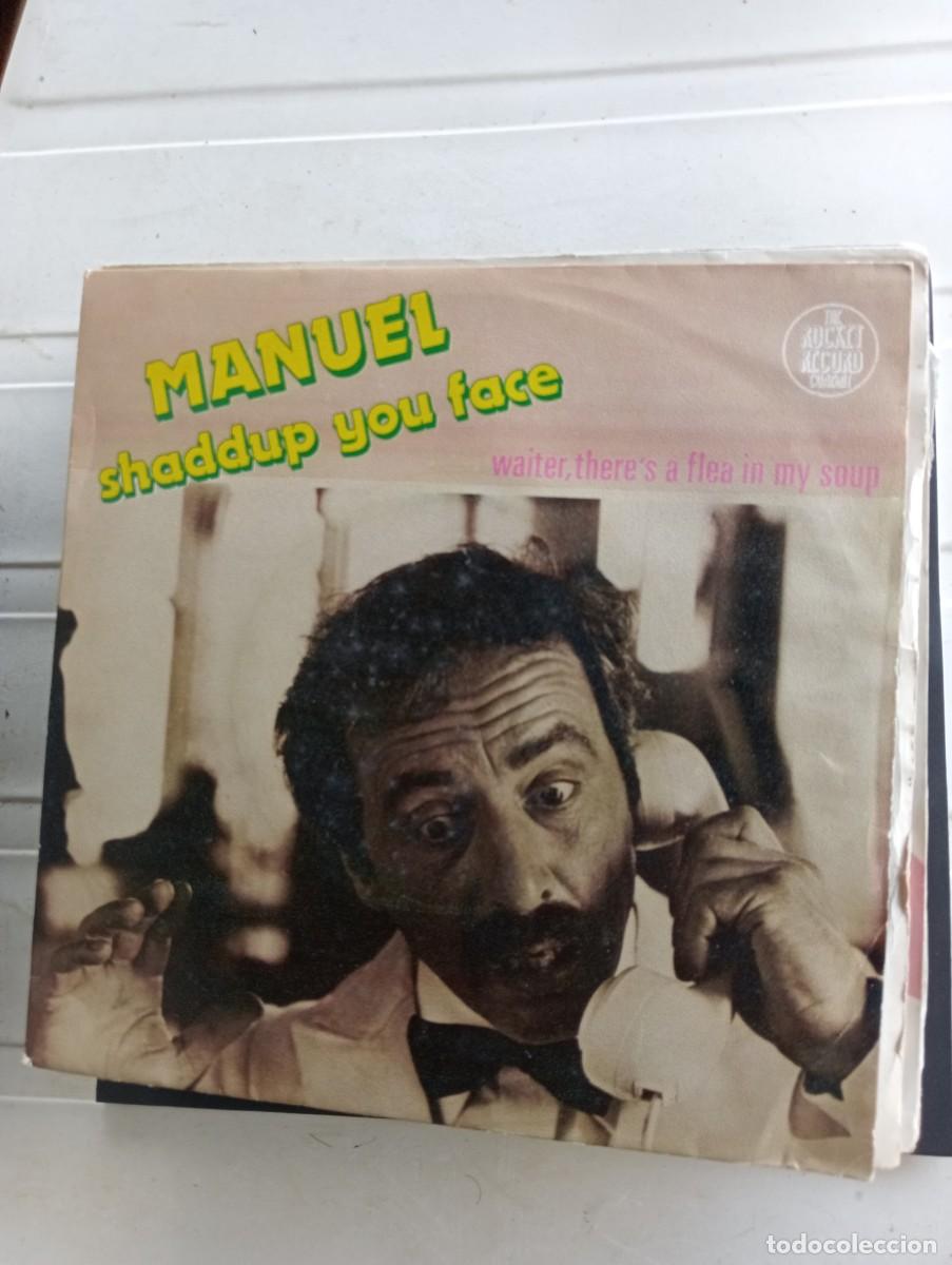 Discos de vinilo: Manuel - Shaddup You Face (7&rdquo;, Single) 1981 - Foto 1