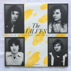 Discos de vinilo: THE VALVES ‎– TARZAN OF THE KING'S ROAD / AIN'T NO SURF IN PORTOBELLO , UK 1977 ZOOM RECORDS