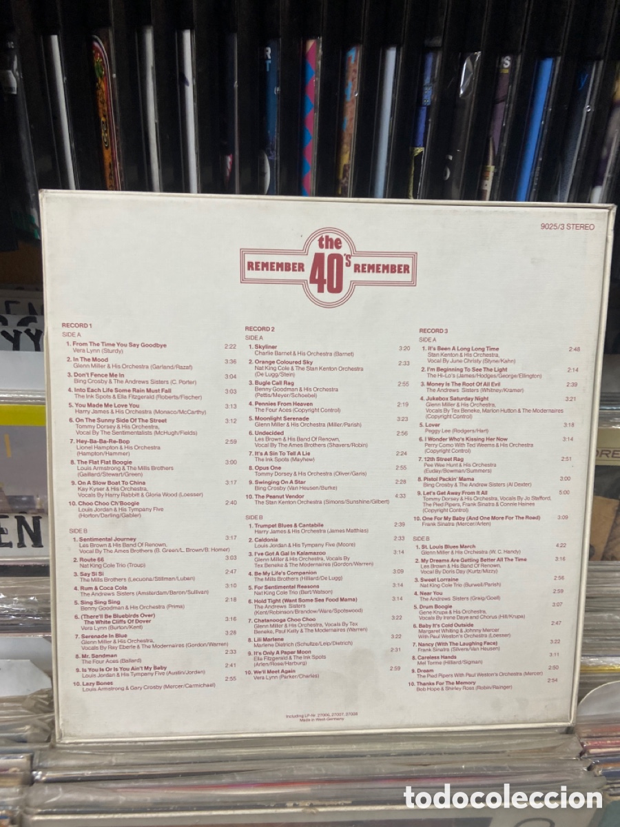Discos de vinilo: The 40 s remember 3LPs - Foto 2