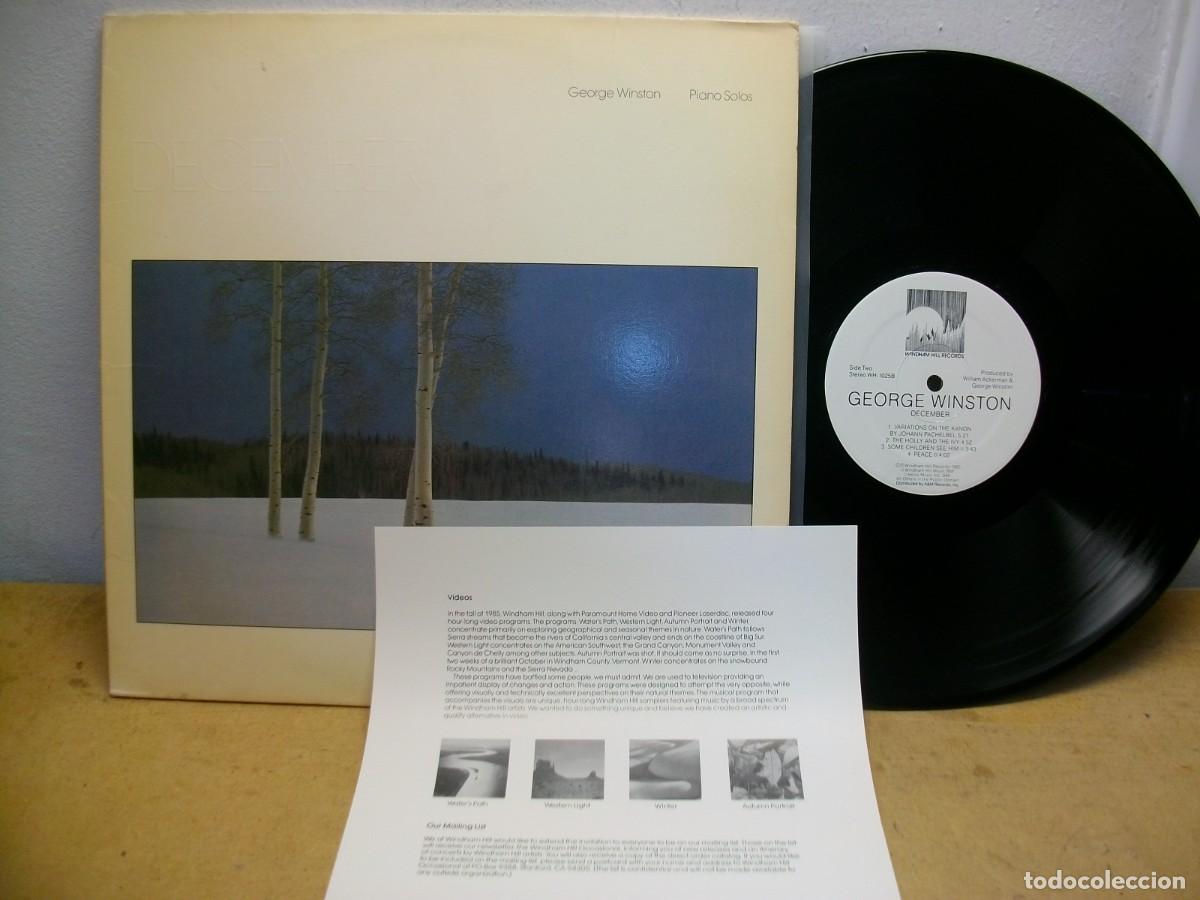 Discos de vinilo: George Winston &ndash; December LP - Foto 1