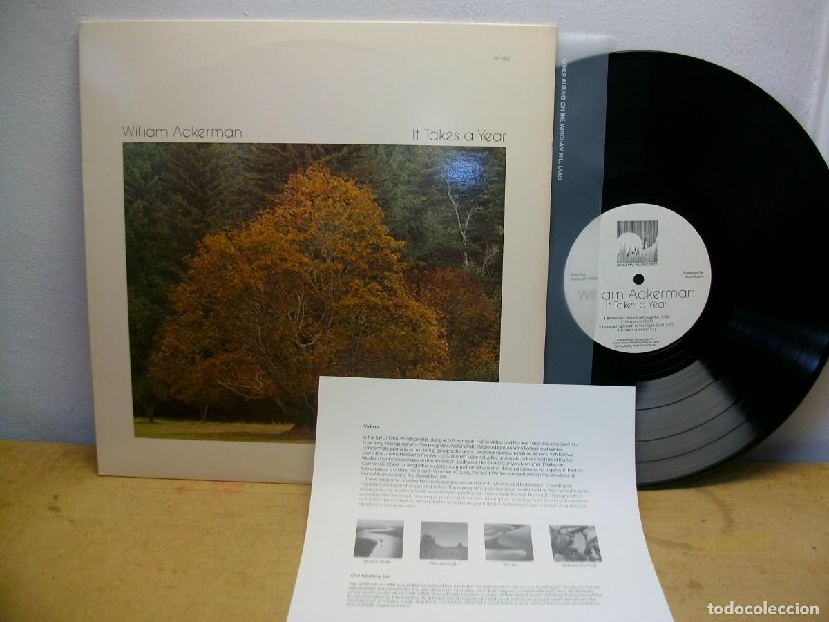 Discos de vinilo: William Ackerman &ndash; It Takes A Year LP - Foto 1