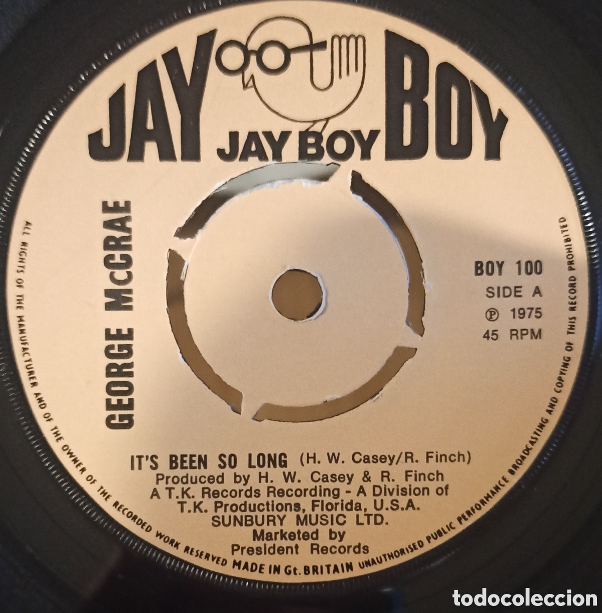 Discos de vinilo: George McCrae &ndash; Its Been So Long - Foto 1