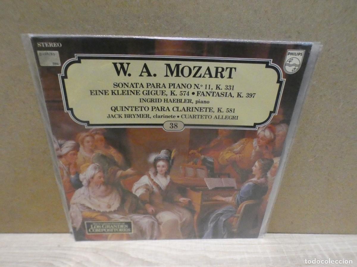 Discos de vinilo: ARKANSAS EXPRO 1980 LP Mozart sonata para piano numero 11