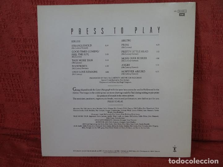 Discos de vinilo: PAUL MCCARTNEY LP-PRESSTO PLAY - Foto 2