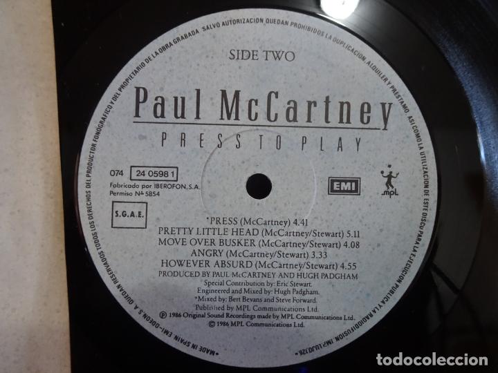 Discos de vinilo: PAUL MCCARTNEY LP-PRESSTO PLAY - Foto 5