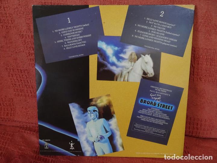 Discos de vinilo: PAUL MCCARTNEY LP -BROAD STREET - Foto 2