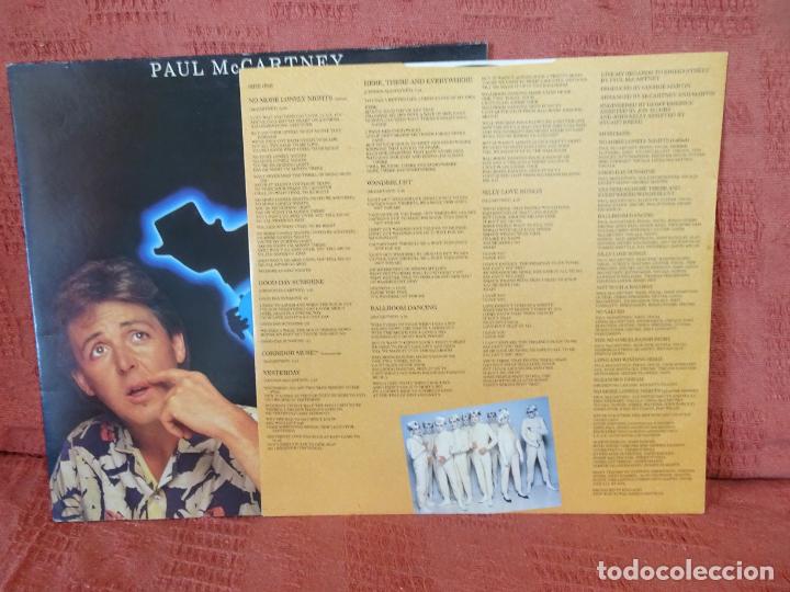 Discos de vinilo: PAUL MCCARTNEY LP -BROAD STREET - Foto 4
