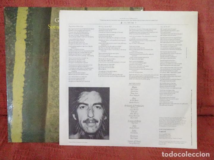 Discos de vinilo: GEORGE HARRISON LP -SOMEWHERE IN ENGLAND - Foto 3