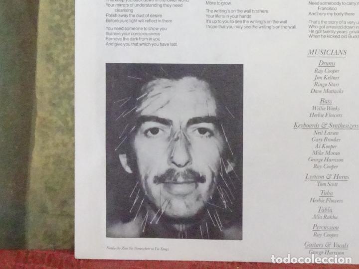 Discos de vinilo: GEORGE HARRISON LP -SOMEWHERE IN ENGLAND - Foto 4