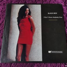 Discos de vinilo: BLACK BOX – I DON'T KNOW ANYBODY ELSE ,VINYL 7”, SINGLE 1990 SPAIN PB 43479