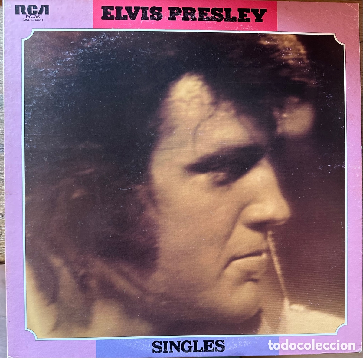 Discos de vinilo: Elvis Presley. Singles. Jap&oacute;n, 1977 - Foto 1