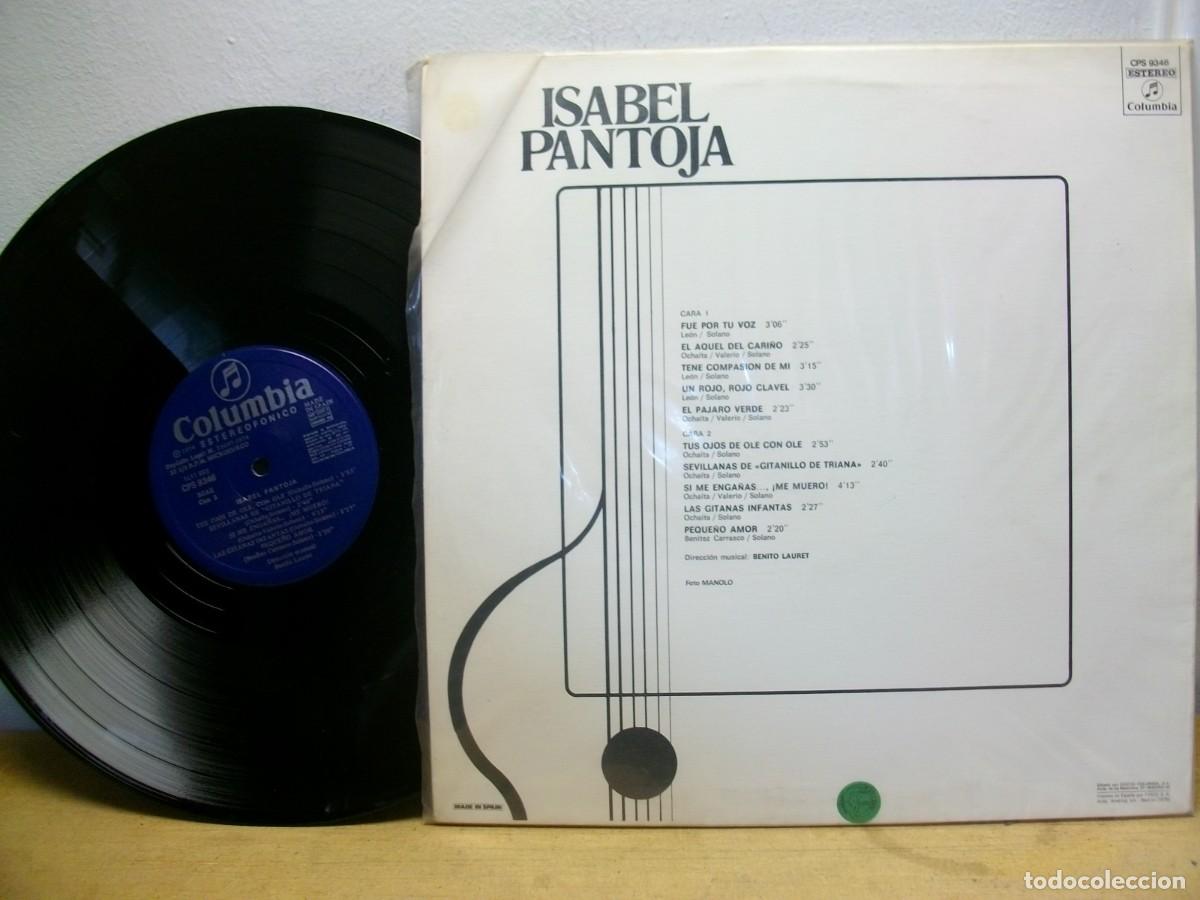 Discos de vinilo: Isabel Pantoja &ndash; Isabel Pantoja LP - Foto 2