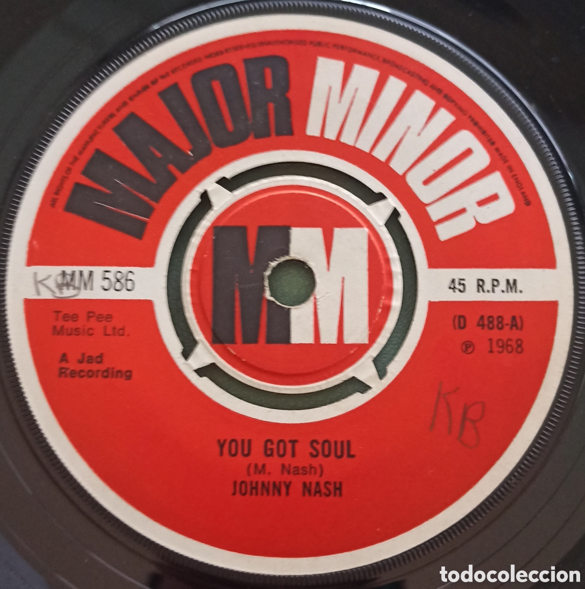 Discos de vinilo: Johnny Nash &ndash; You Got Soul - Foto 1