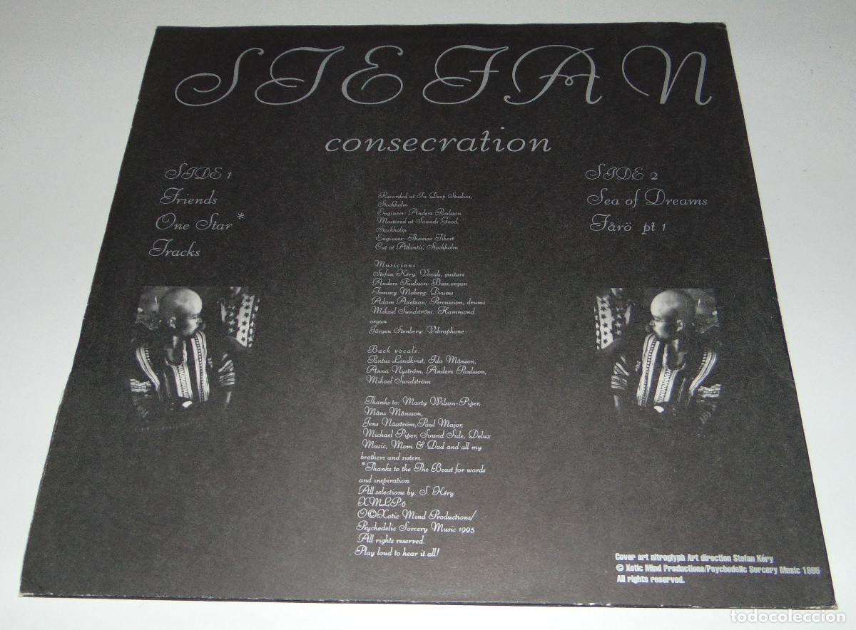 Discos de vinilo: Stefan &lrm;&ndash; Consecration - LP PSICODELIA - SUECIA 1995 - Foto 3