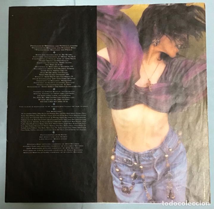 Discos de vinilo: MADONA, LIKE A PRAYER - Foto 2