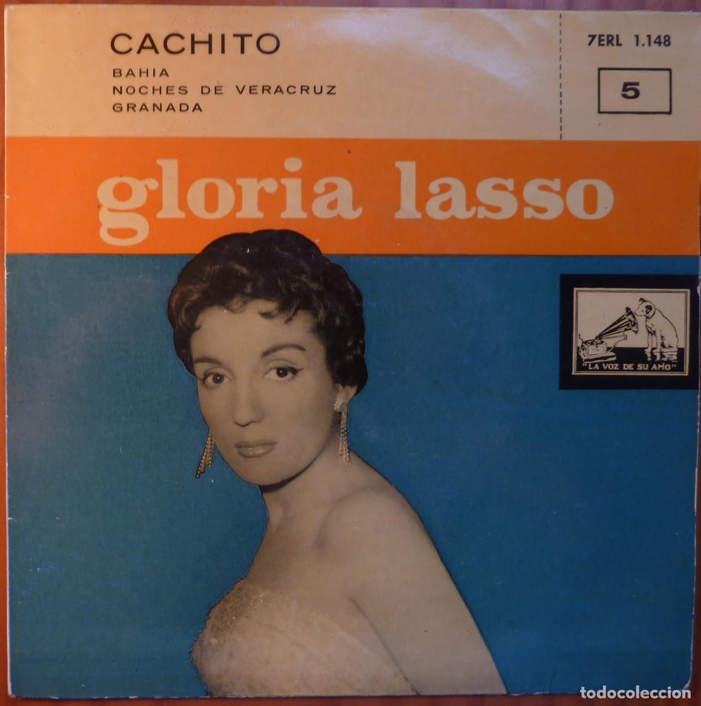 Discos de vinilo: GLORIA LASSO // CACHITO+3 // EP - Foto 1