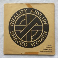 Discos de vinilo: CRASS ‎– REALITY ASYLUM / SHAVED WOMEN , UK 1979 CRASS RECORDS