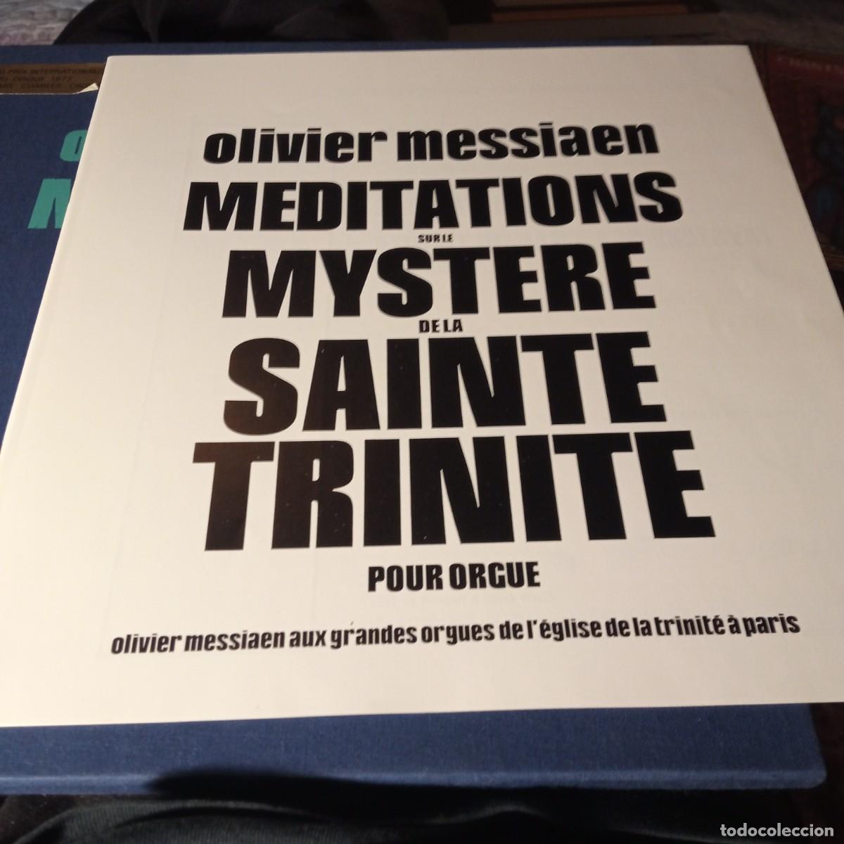 Discos de vinilo: Olivier Messiaen Meditations ...orgue - Foto 2