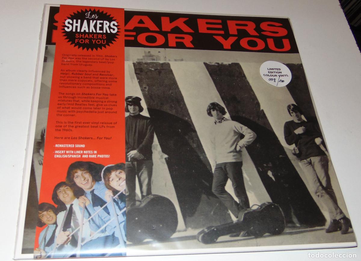 Discos de vinilo: Los Shakers &ndash; Shakers For You - REEDICION GUERSSEN 2020 VINILO ROJO NUMERADO - A ESTRENAR
