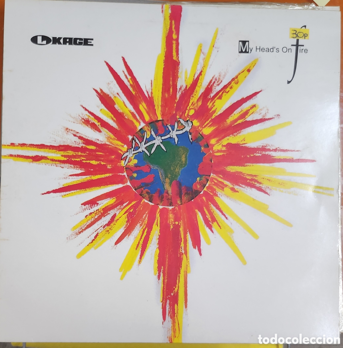 Discos de vinilo: Lkage - My heads on fire - Foto 1