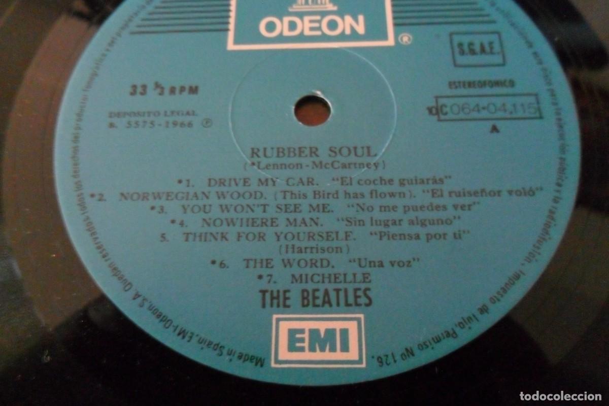 Discos de vinilo: BEATLES - RUBBER SOUL - 1966 - Foto 2