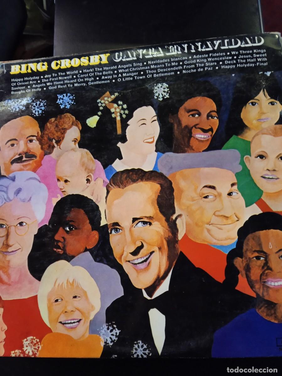 Discos de vinilo: BING CROSBY- CANTA EN NAVIDAD. LP - Foto 1
