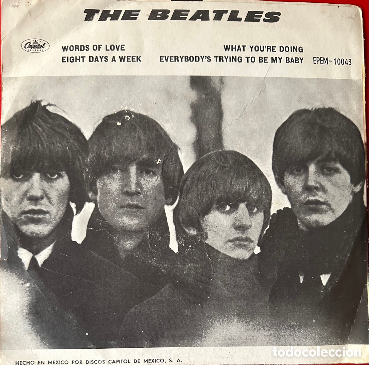 Discos de vinilo: The Beatles. EP mejicano - Foto 2