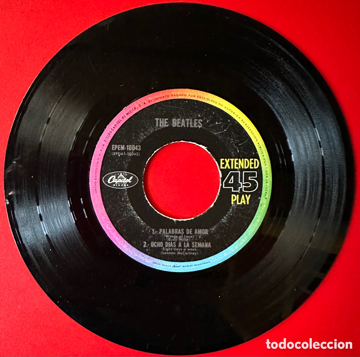 Discos de vinilo: The Beatles. EP mejicano - Foto 3