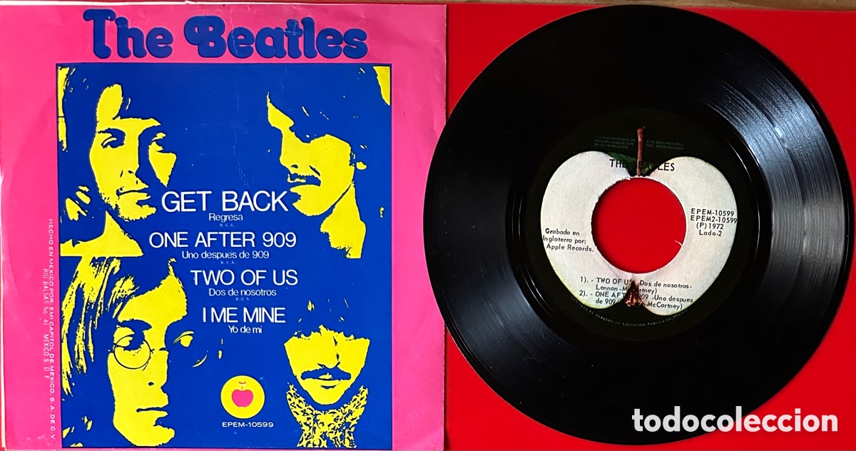 Discos de vinilo: The Beatles. EP mejicano - Foto 2