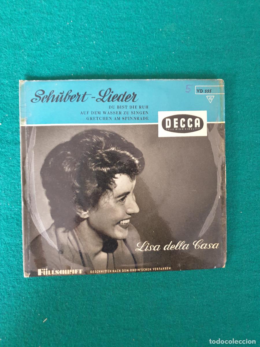 Discos de vinilo: Lisa Della Casa , Schubert &ndash; Lieder - Foto 1