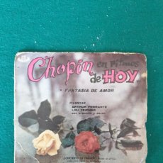 Discos de vinilo: CHOPIN EN RITMOS DE HOY FANTASIA DE AMOR