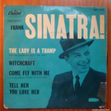 Discos de vinilo: FRANK SINATRA // THE LADY IS A TRAMP+3 // MADE IN ENGLAND // EP