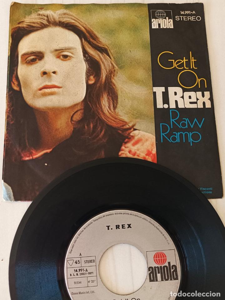 Discos de vinilo: T. REX - GET IT ON ARIOLA - 1971 - Foto 2