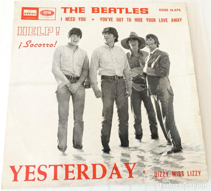 Discos de vinilo: THE BEATLES - I NEED YOU + 3 TEMAS ODEON - 1965 - Foto 1