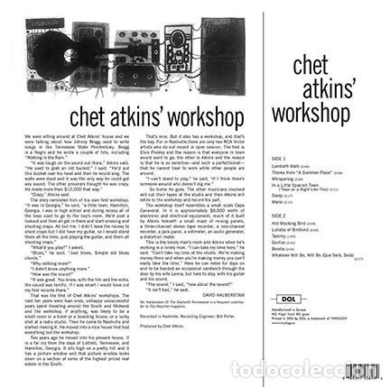 Discos de vinilo: Chet Atkins &ndash; Chet Atkins Workshop - Foto 2