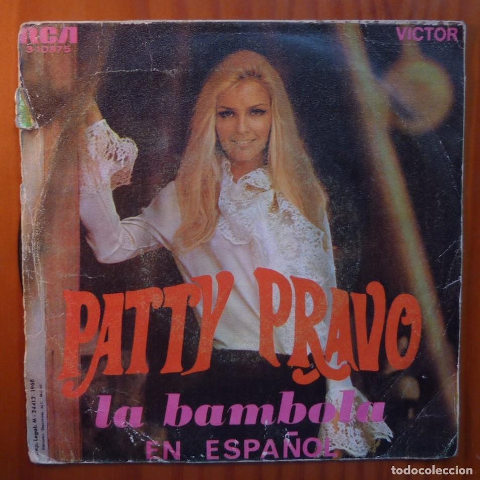Discos de vinilo: PATTY PRAVO // LA BAMBOLA // 1968 // SINGLE - Foto 2
