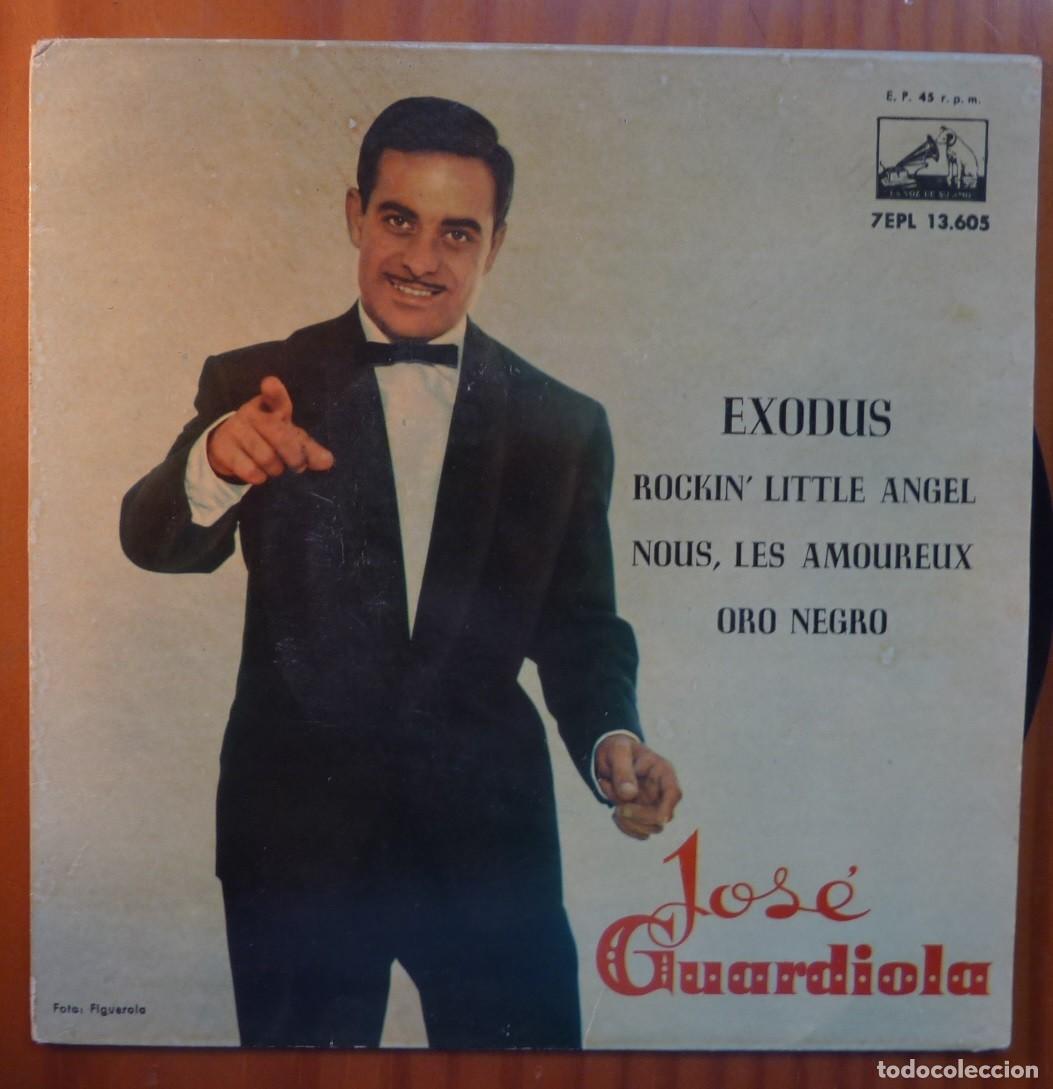 Discos de vinilo: JOSE GUARDIOLA // EXODUS+3 // 1961 // EP - Foto 1