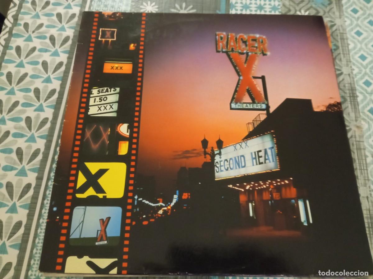 Discos de vinilo: Racer X &lrm;&ndash; Second Heat LP 1987 - Foto 1