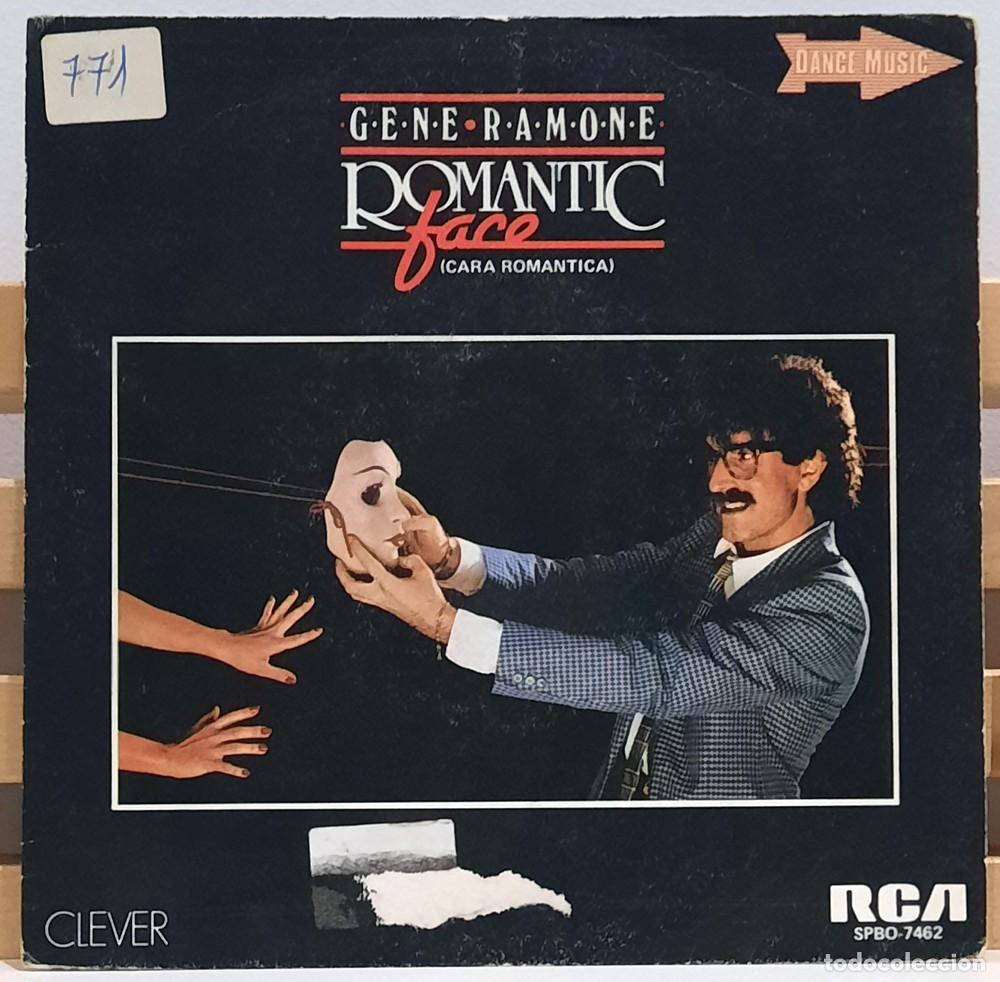 Discos de vinilo: GENE RAMONE &middot;&middot;&middot; Romantic Face / Romantic Face (instrumental) - (Single) - Foto 1
