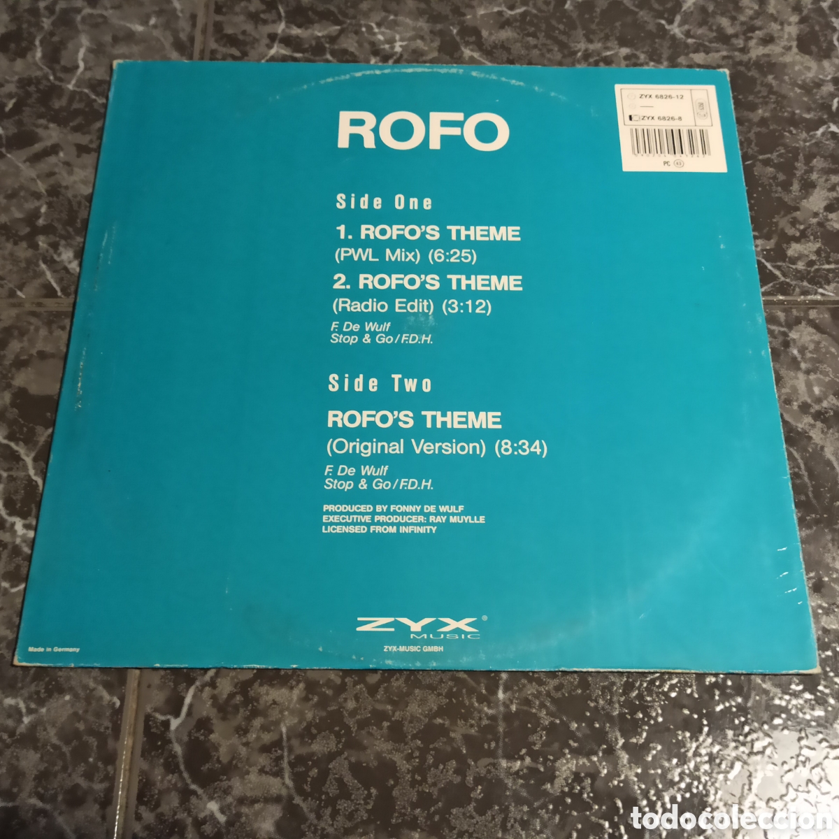 Discos de vinilo: Rofo - Rofos Theme (PWL Mix) (12&rdquo;, Maxi) - Foto 2