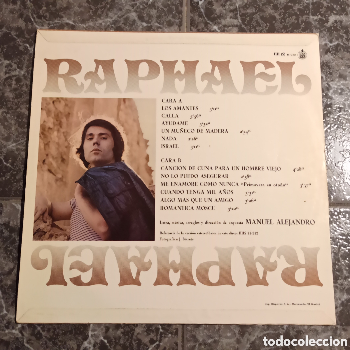 Discos de vinilo: Raphael - Algo Mas... (LP, Album) - Foto 2