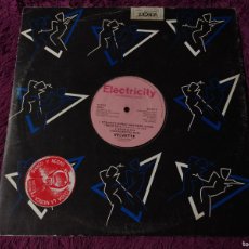 Discos de vinilo: VELVETTE – NOTHING'S WORSE THAN BEING ALONE ,VINYL MAXI-SINGLE 1984 UK ELECT 4