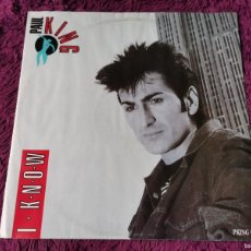 Discos de vinilo: PAUL KING – I KNOW ,VINYL 12” 1987 UK POSTER SLEEVE PKING Q1