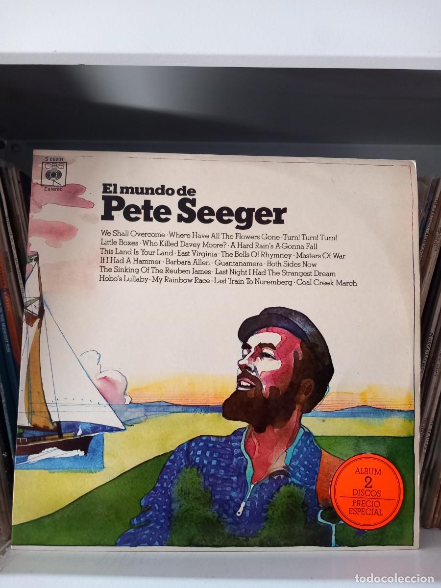 Discos de vinilo: Pete Seeger &lrm;&ndash; El Mundo de Pete Seeger - Foto 1
